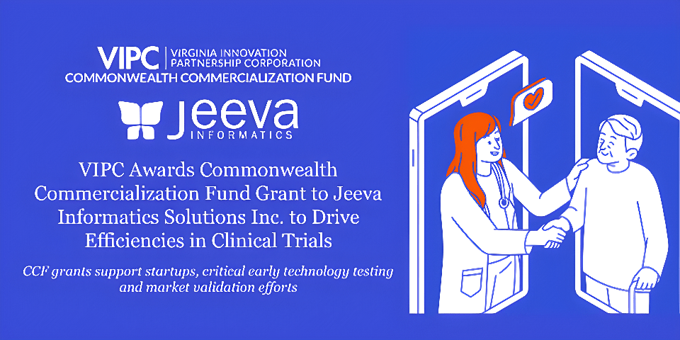VIPC Awards Commonwealth Commercialization Fund Grant to Jeeva Informatics Solutions Inc deblurred