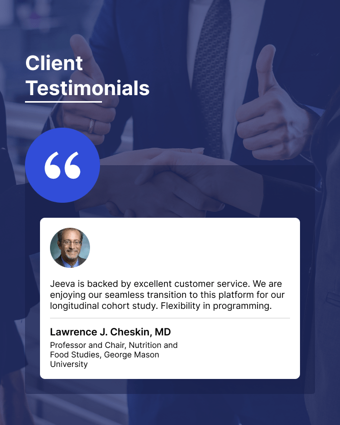 Lawrence Cheskin - Client Testimonial