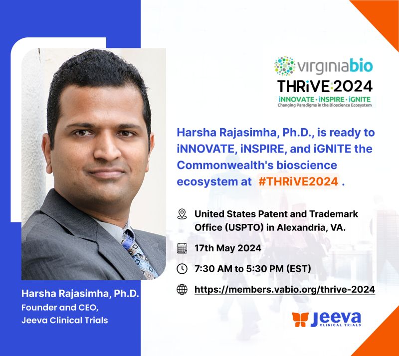 Dr. Harsha Rajasimha at THRiVE 2024