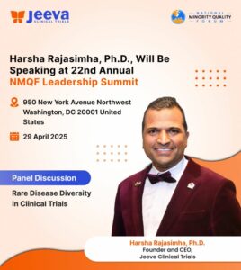 Dr. Harsha Rajasimha at National Minority Health Quality Forum