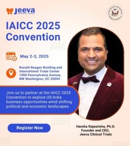 Dr. Harsha Rajasimha is at IAICC 2025 Convention