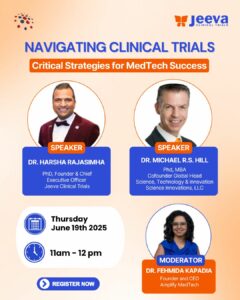Essential webinar on navigating clinical trials at MedTech